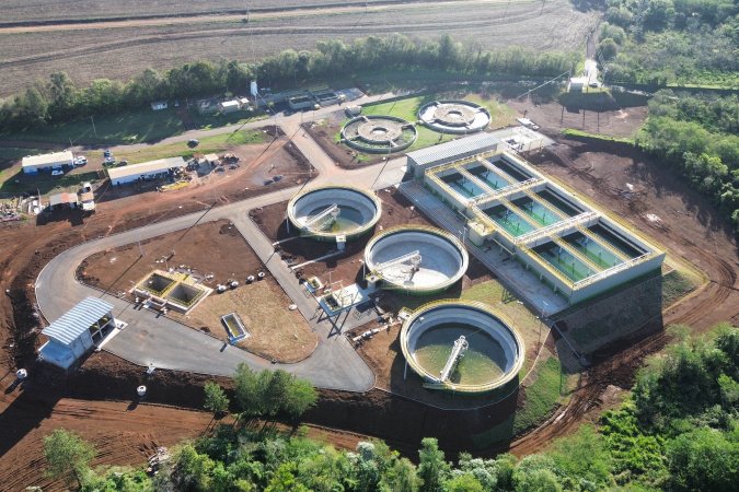 Sanepar amplia em 45% capacidade de tratamento de estação em Cascavel