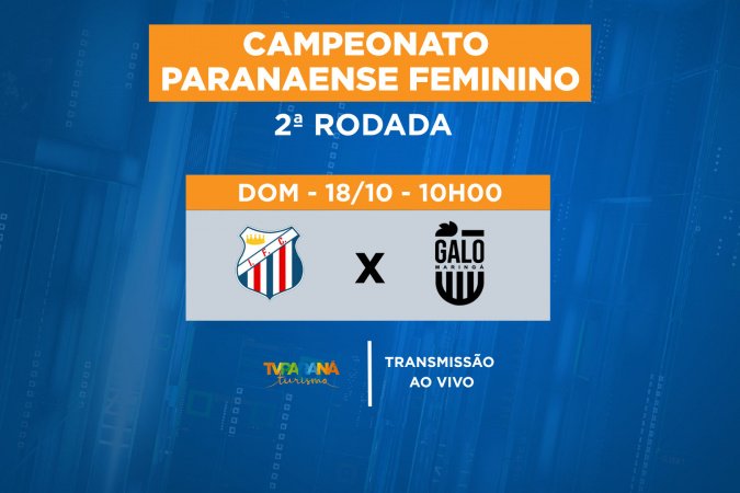 Futebol feminino: TV Paraná Turismo transmite Imperial/Athletico x Galo Maringá domingo