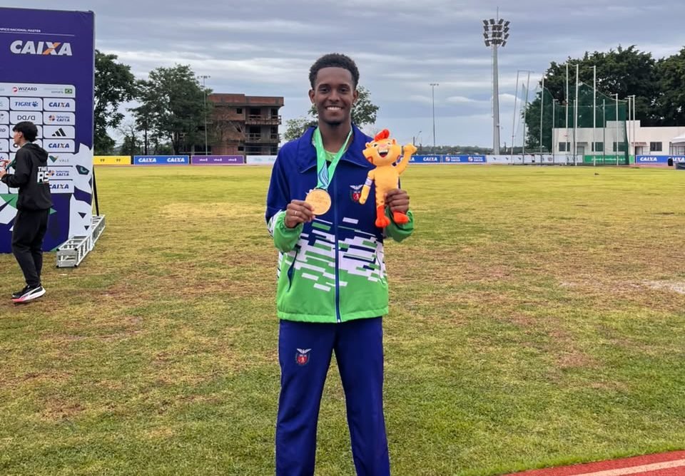 Atleta de Apucarana conquista título brasileiro nos Jogos da Juventude